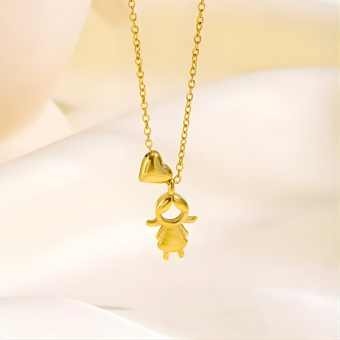 Baby Boy & Girl Gold Necklace