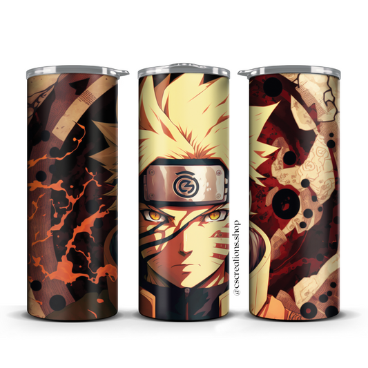 Naruto Skinny Tumbler