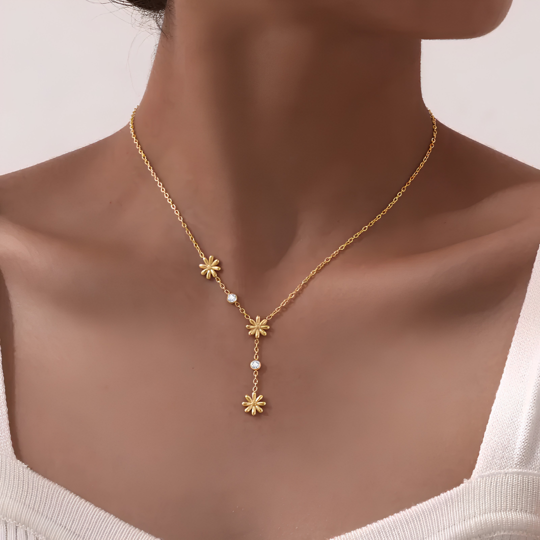 Daisy Drops Necklace