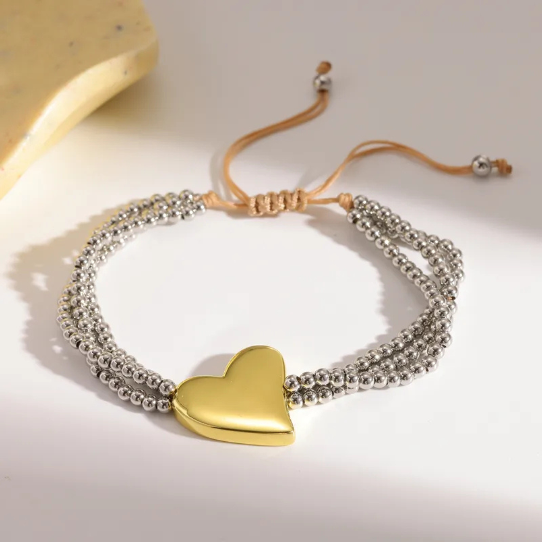 Duo Heart Bracelet