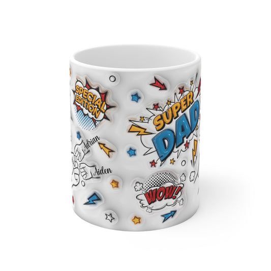 Papa 3D Custom Mug