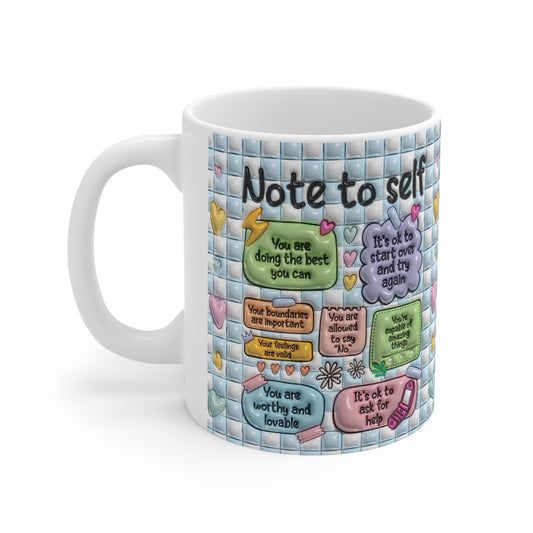 Notes to Self Coffee Mug