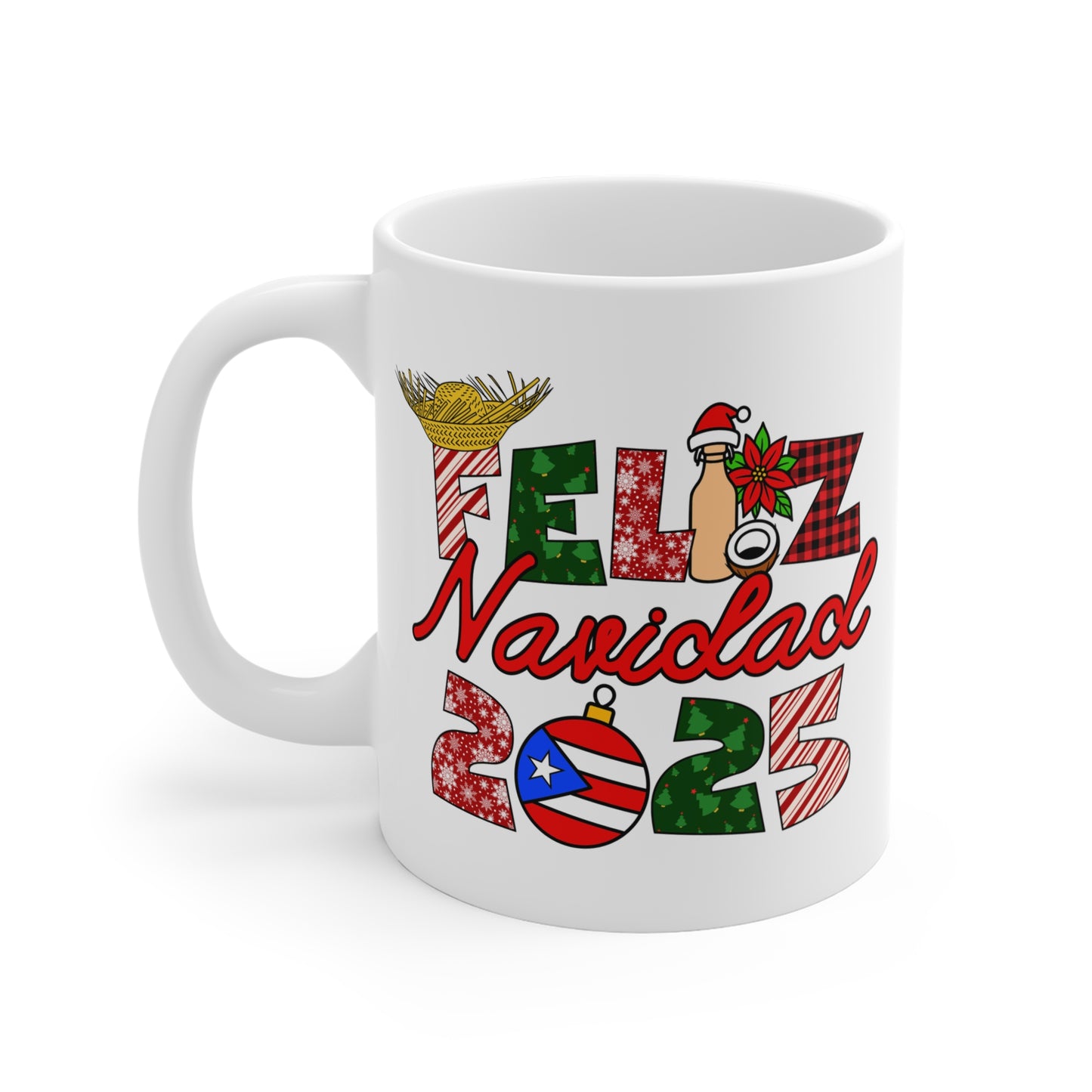 FELIZ NAVIDAD 2025 COFFEE MUG