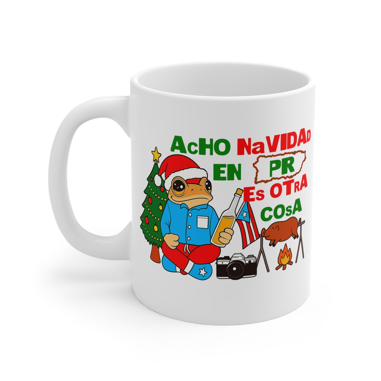 NAVIDAD EN PR ES OTRA COSA COFFEE MUG