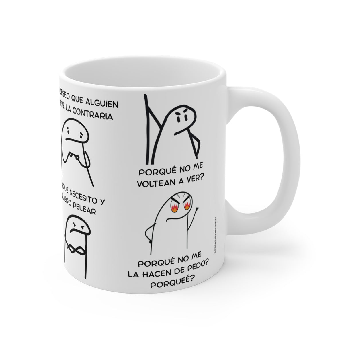 Necesito Pelear Coffee Mug