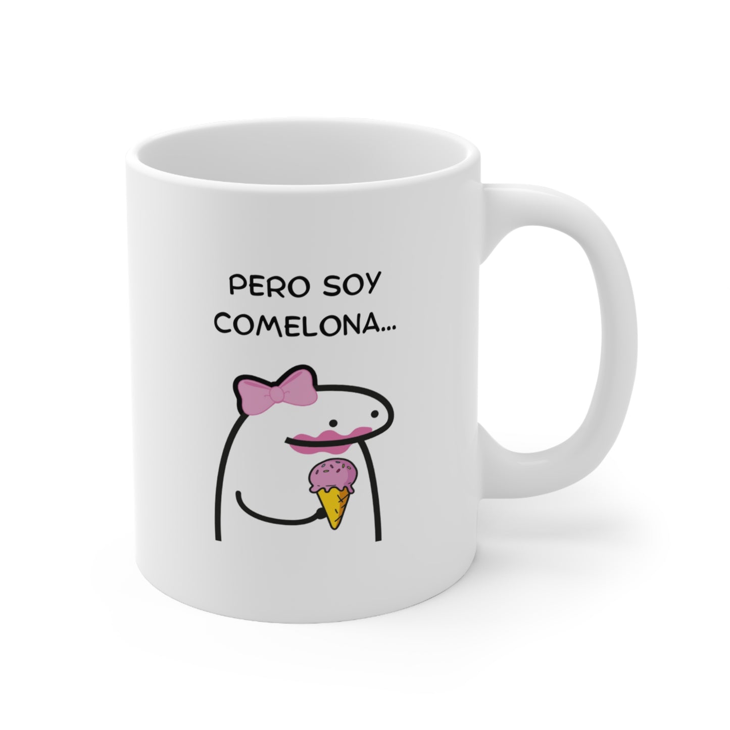 QUIERO SER BEBECITA PERO SOY COMELONA COFFEE MUG