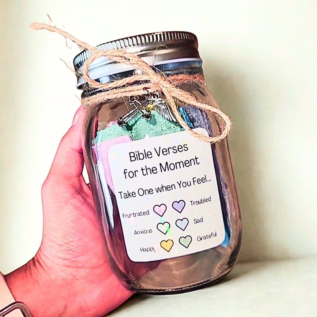 Bible Verses Jar - Spanish or English