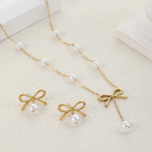 Pearl Coquette Jewelry Set