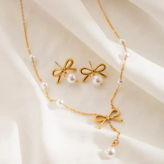 Pearl Coquette Jewelry Set