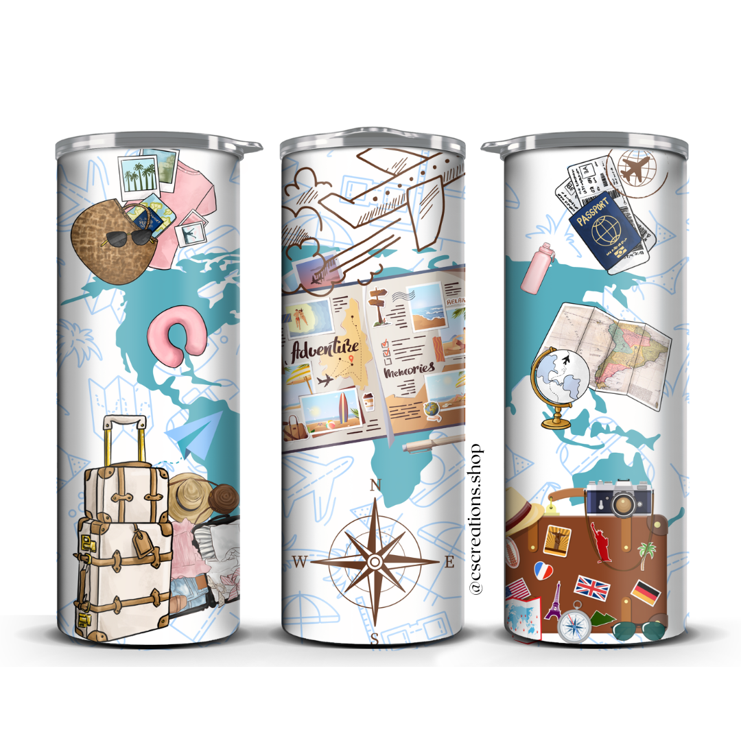 Travel Skinny Tumbler