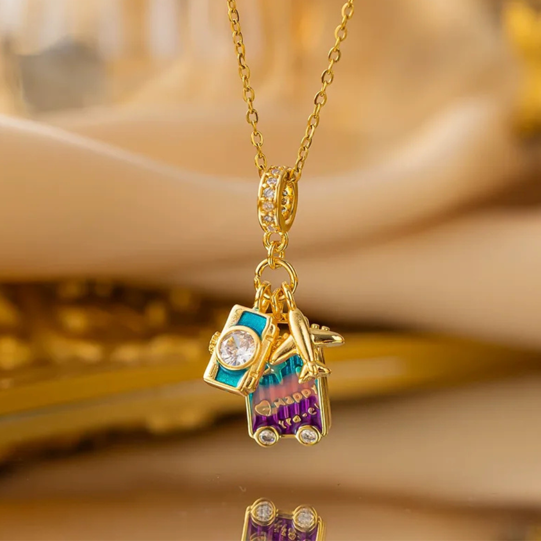 Gold Travel Necklace