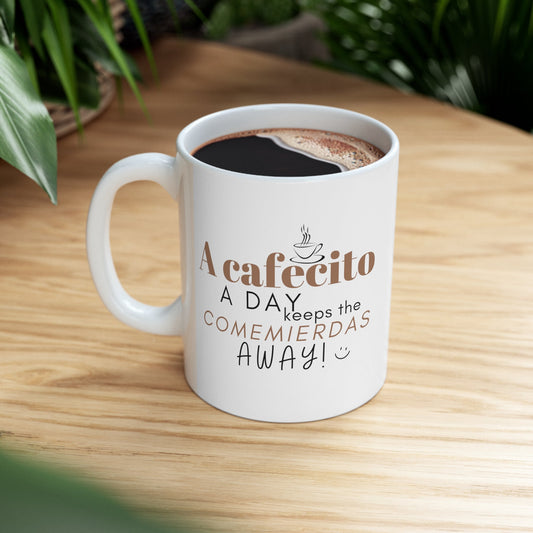 A Cafecito a Day Mug - Sublimados - Crafts & Sweet Creations