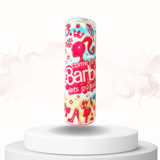 Barbie Skinny Tumbler - Personalizados - Crafts & Sweet Creations