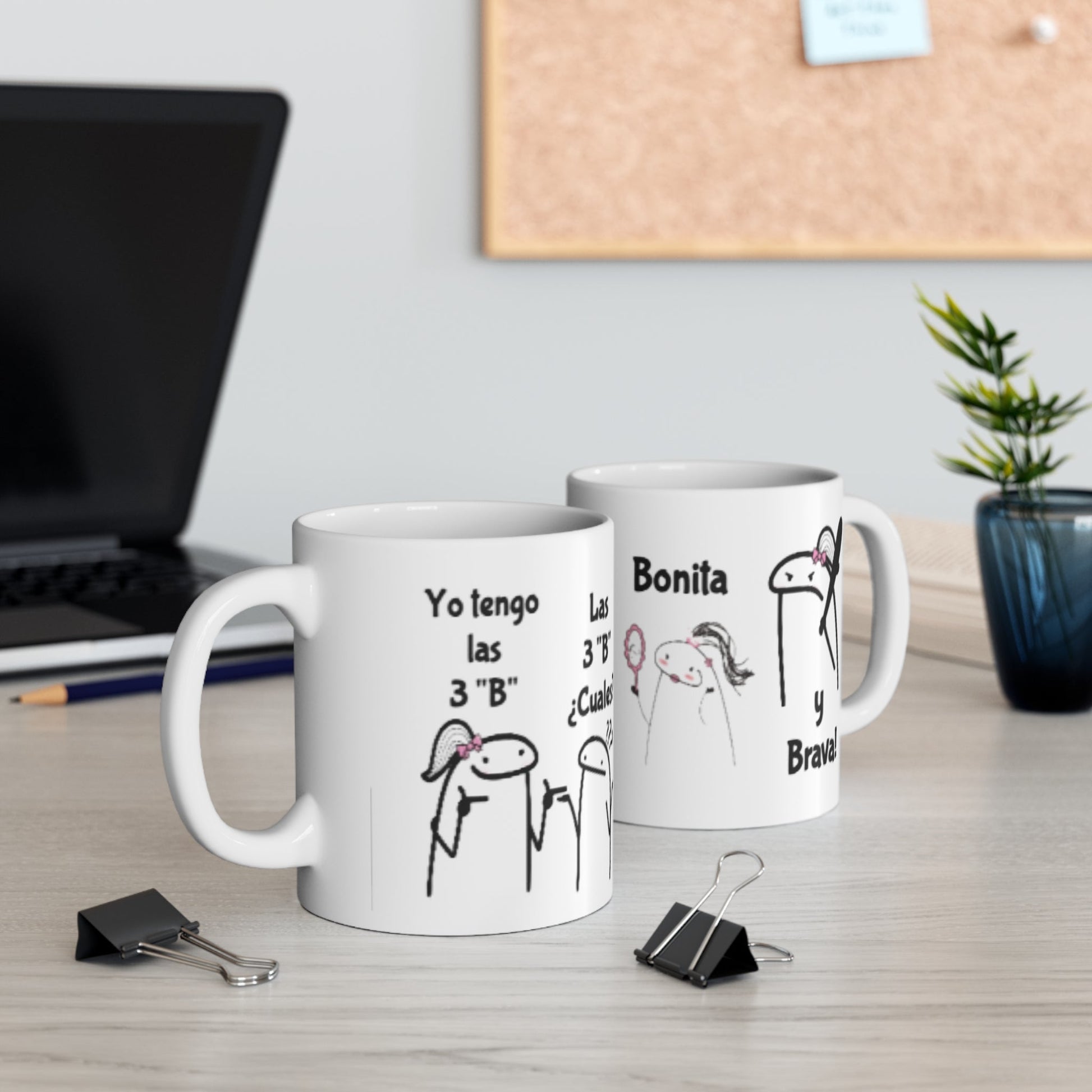 Buena, Bonita y Brava Mug - Personalizados - Crafts & Sweet Creations