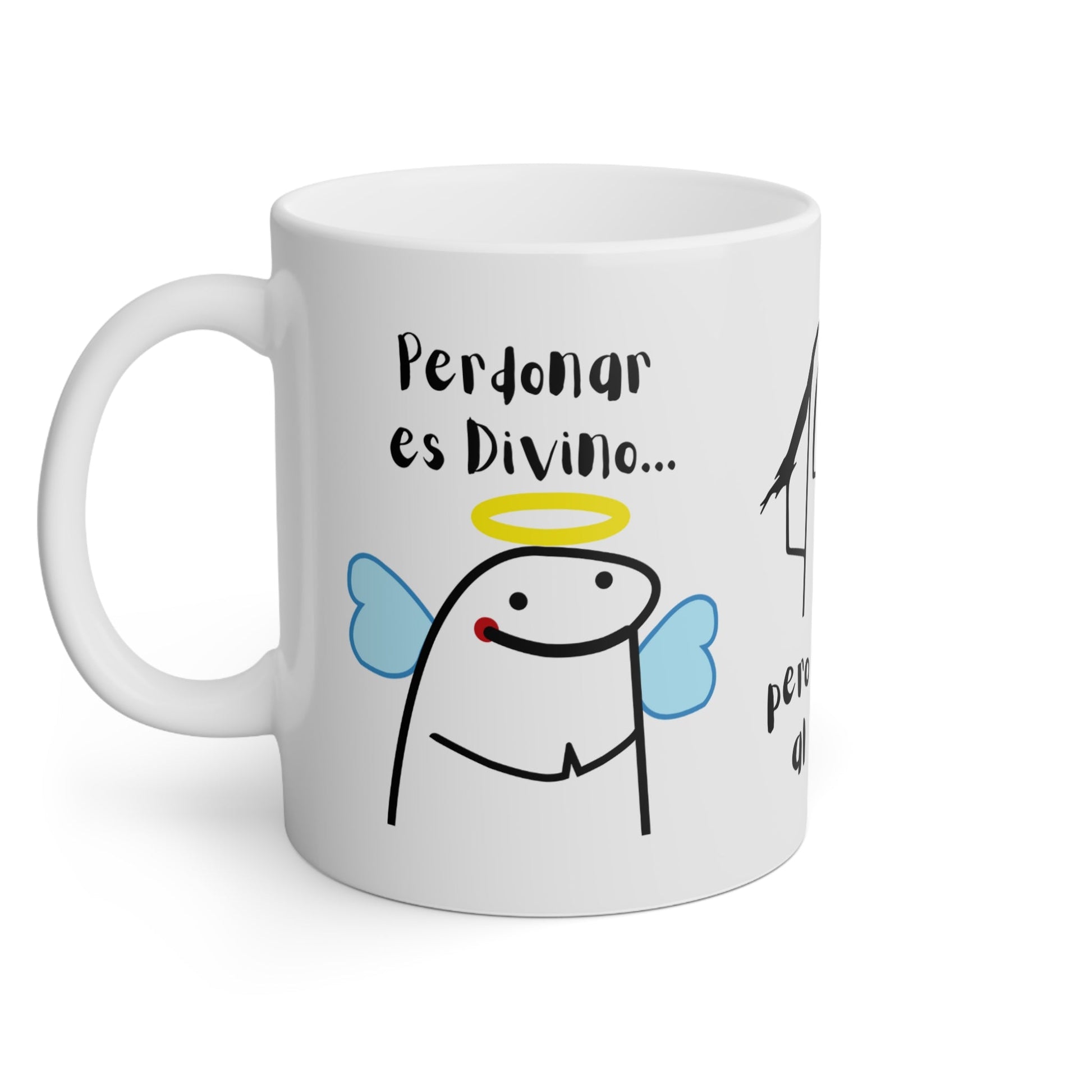 Perdonar es divino pero... - Personalizados - Crafts & Sweet Creations