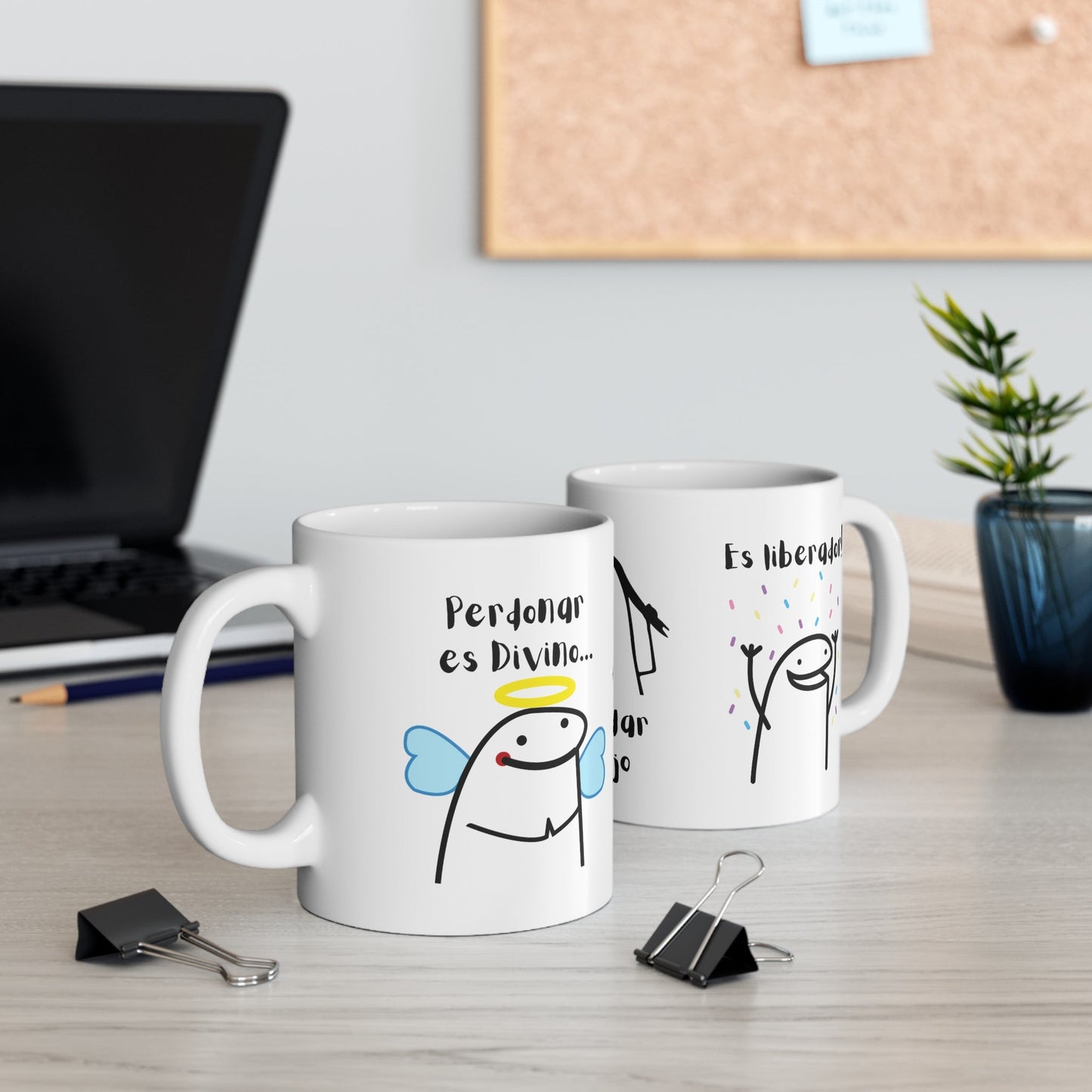Perdonar es divino pero... - Personalizados - Crafts & Sweet Creations