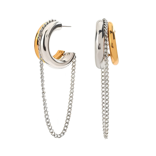 Duo Urban Chain Hoops