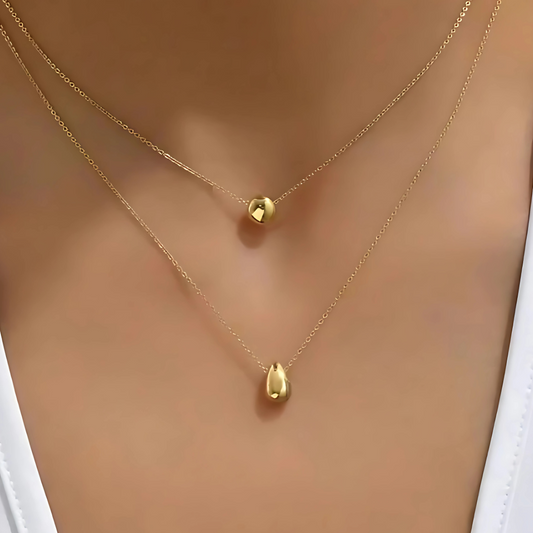 Waterdrop Gold Necklace