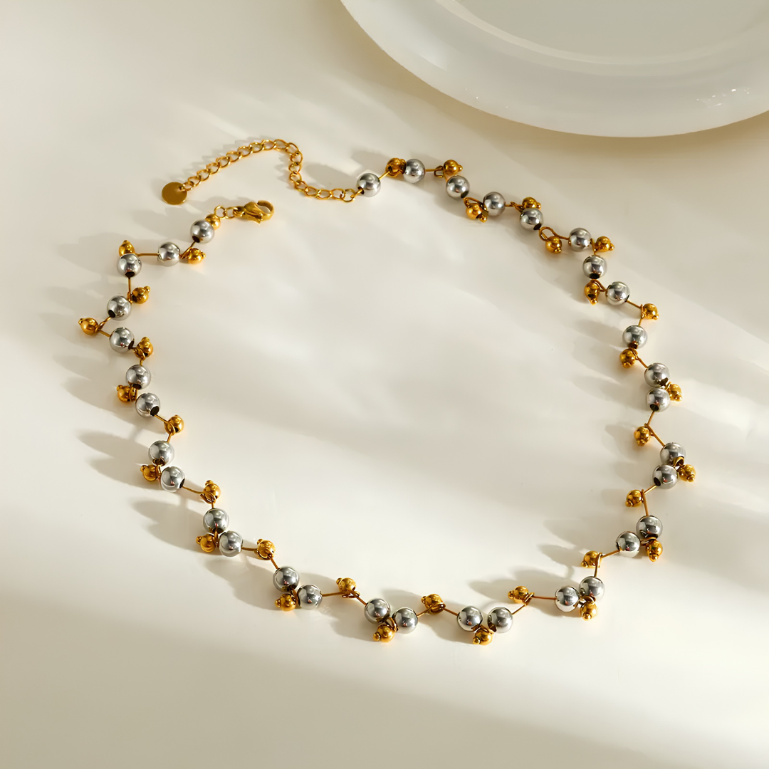 Two-Tone Elegance Necklace