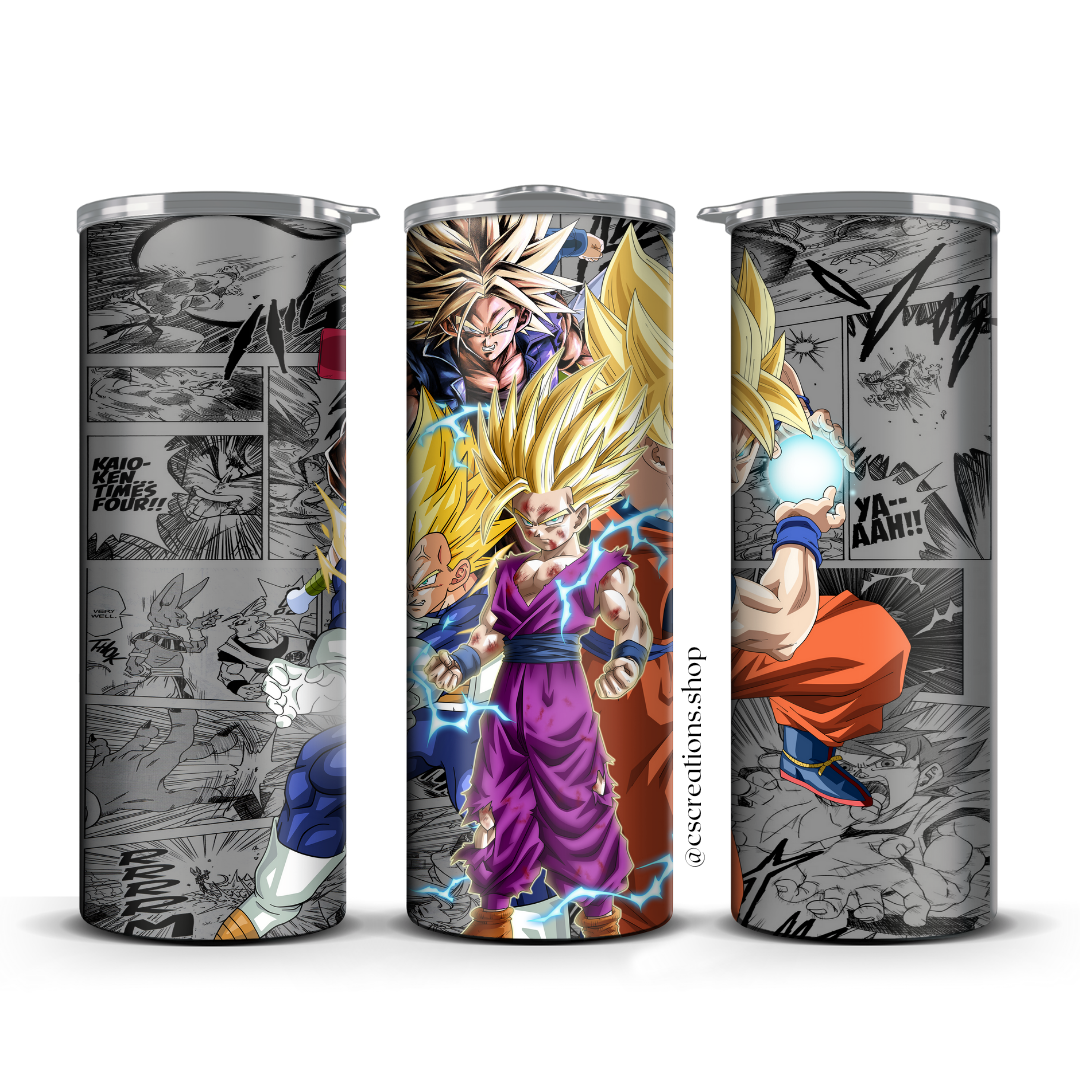 Dragon Ball Z Skinny Tumbler