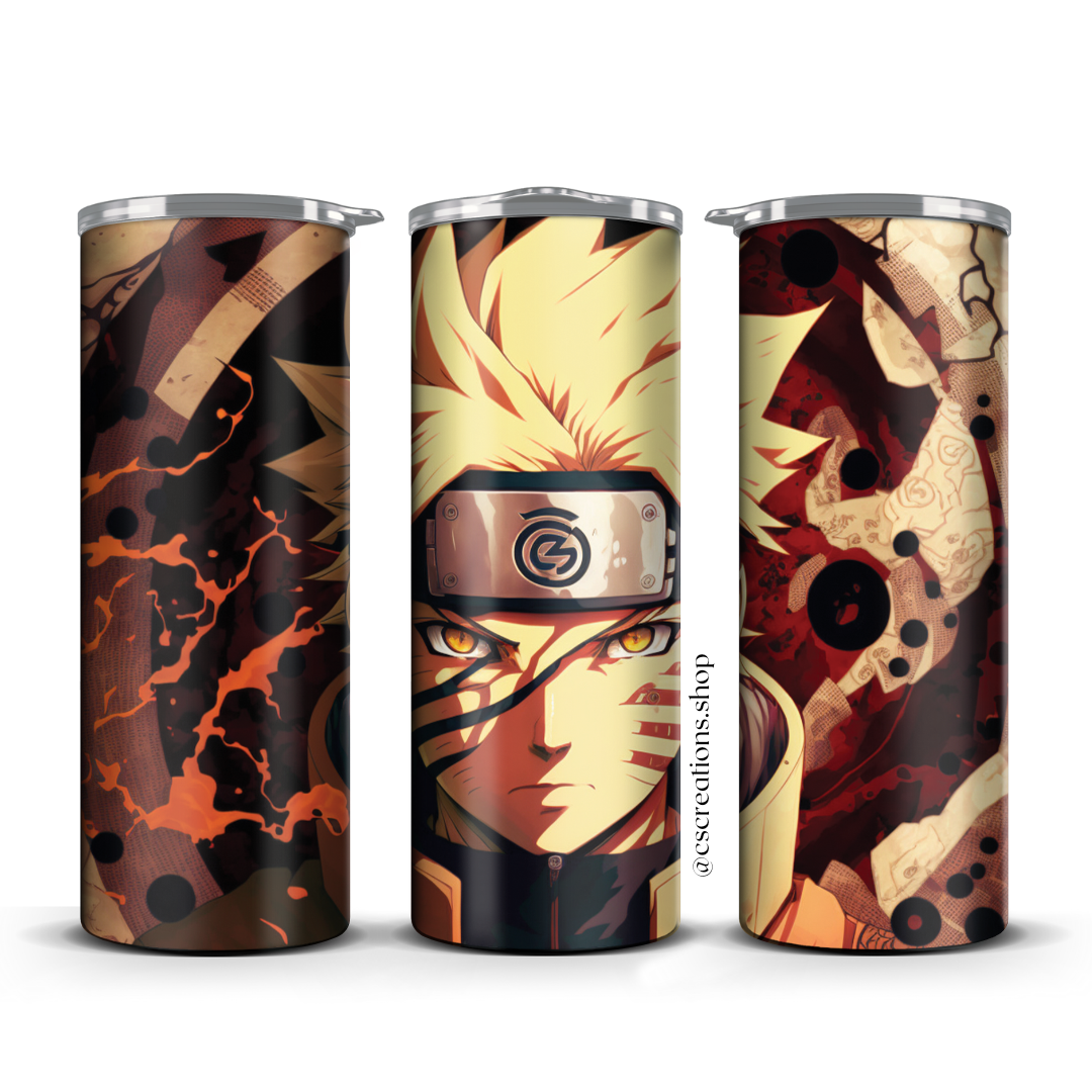 Naruto Skinny Tumbler