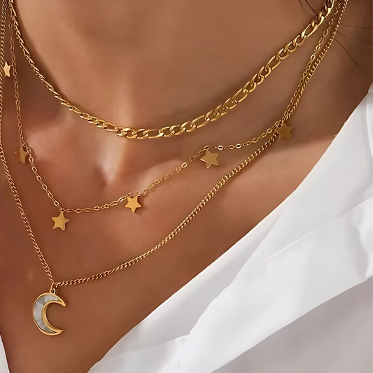 Moonspell Triple Necklace