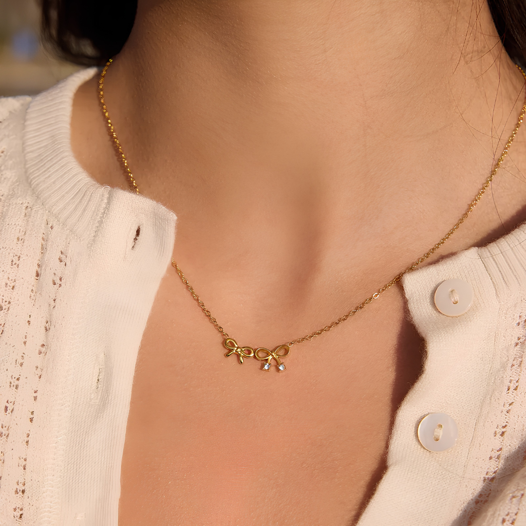 Timeless Bow Necklace