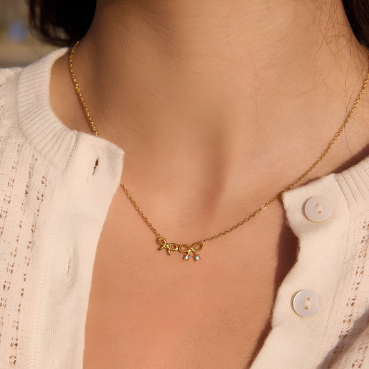 Timeless Bow Necklace