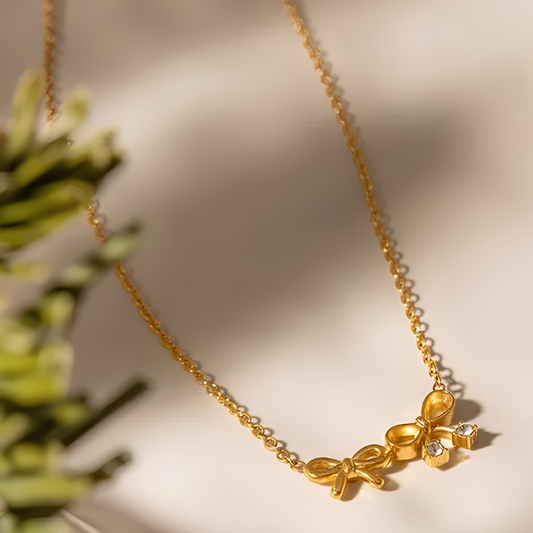 Timeless Bow Necklace