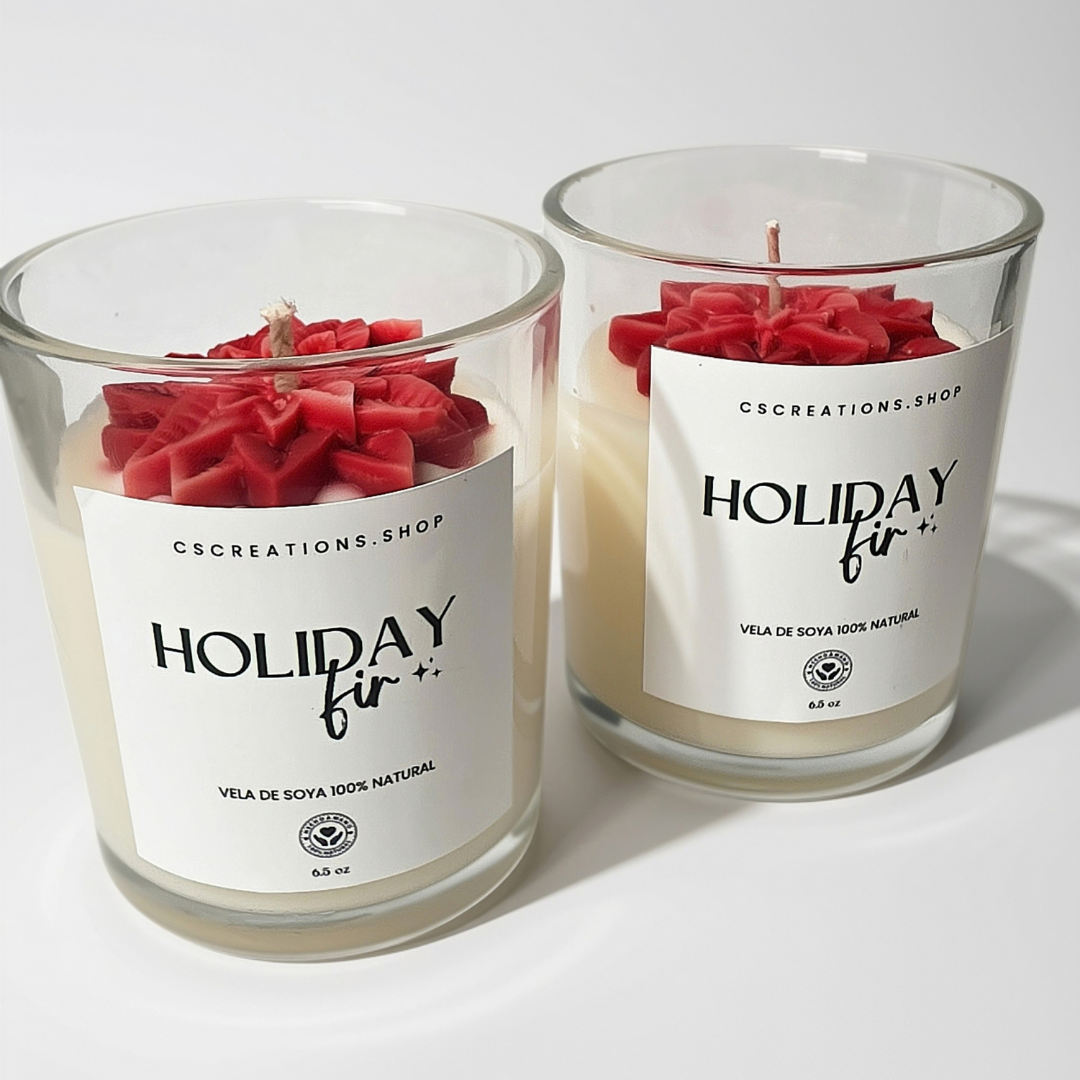 Christmas Edition Soy Wax Candles