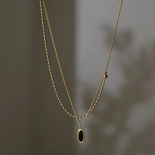 Midnight Drop Necklace