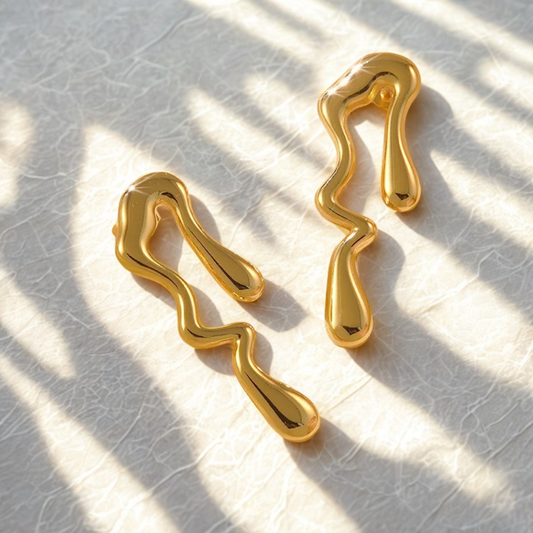 Abstract Flow Earrings