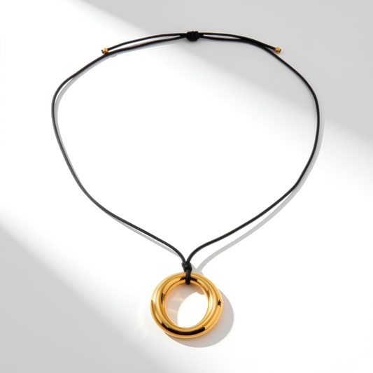 Golden Loop Necklace