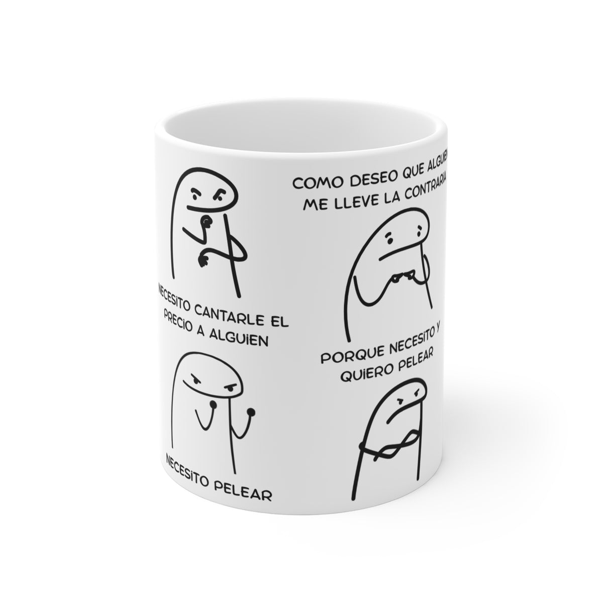 Necesito Pelear Coffee Mug