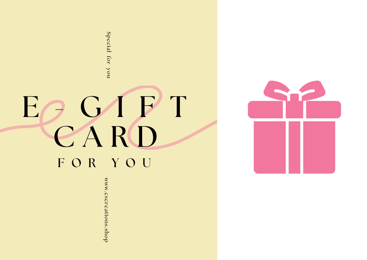 E- Gift Card