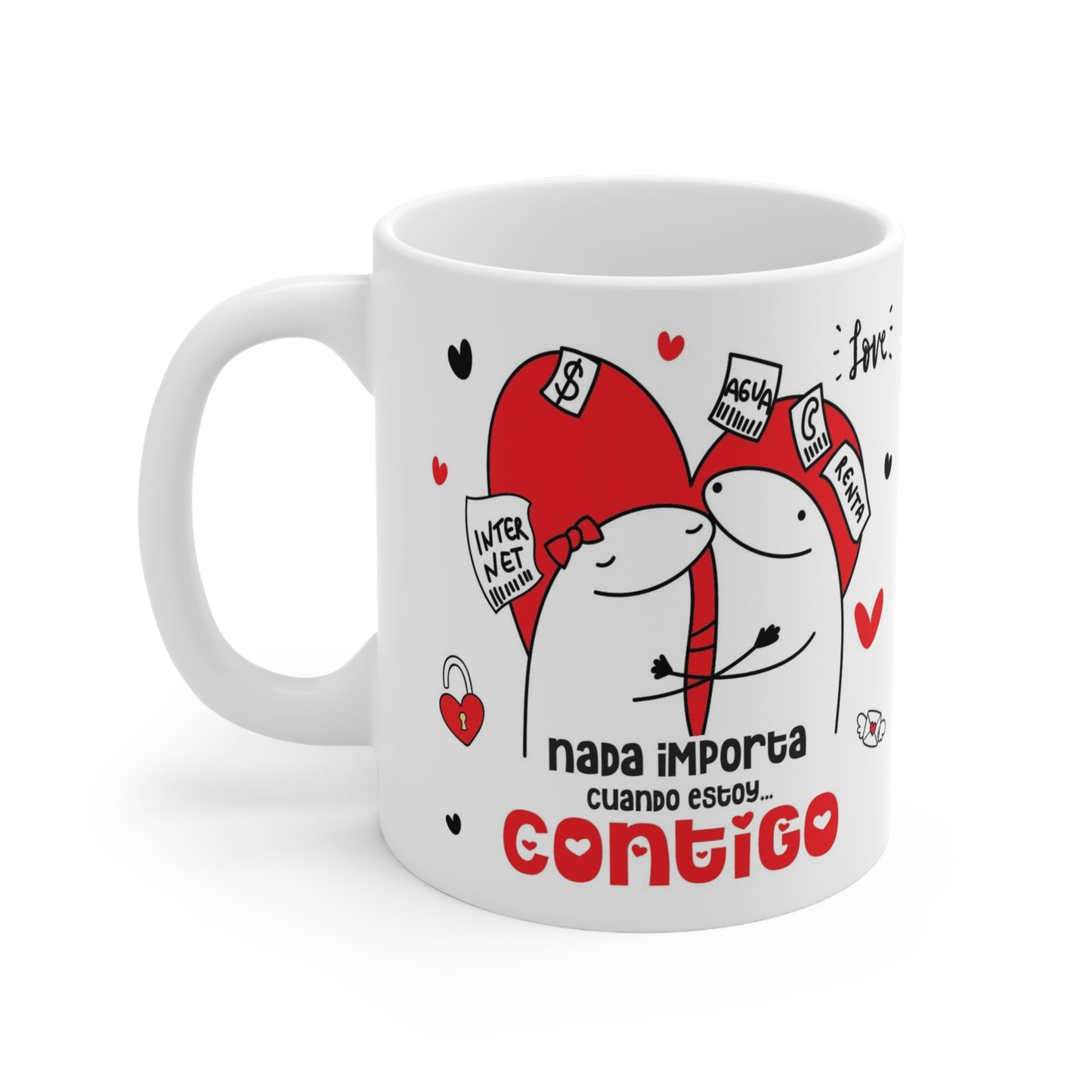 NADA IMPORTA CUANDO ESTOY CONTIGO COFFEE MUG