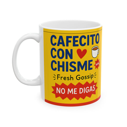 Cafecito con Chisme Coffee Mug