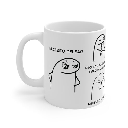 Necesito Pelear Coffee Mug