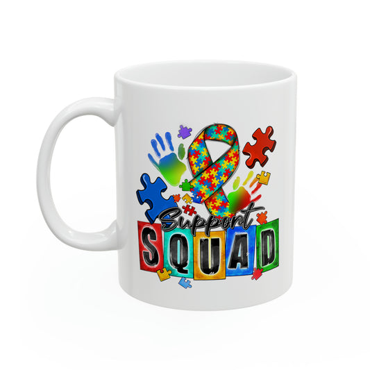 Autism Support Squad Coffee Mug