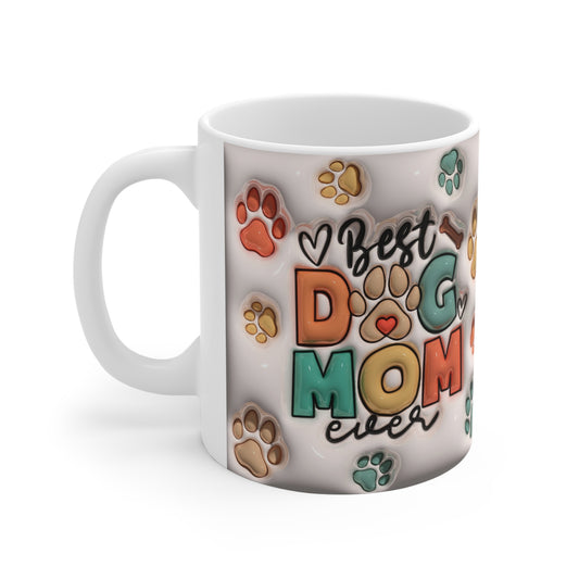 DOG MOM Coffee Mug