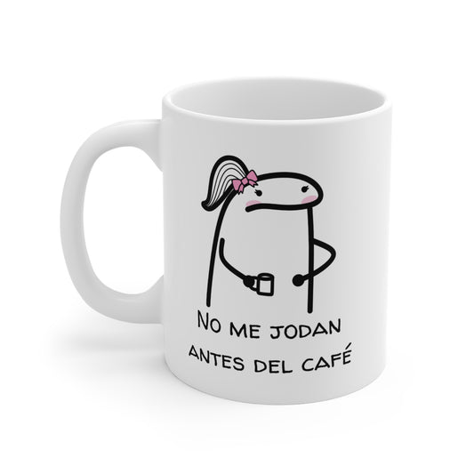 No me jodan antes del café Coffee Mug