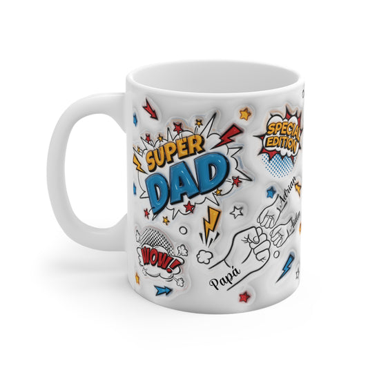 Papa 3D Custom Mug