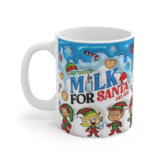 MILK FOR SANTA COFFEE MUG