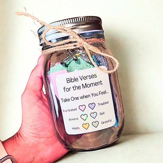 Bible Verses Jar - Spanish or English