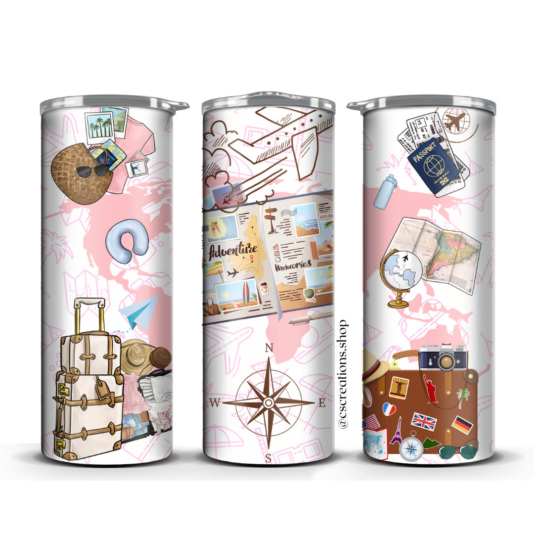Travel Skinny Tumbler