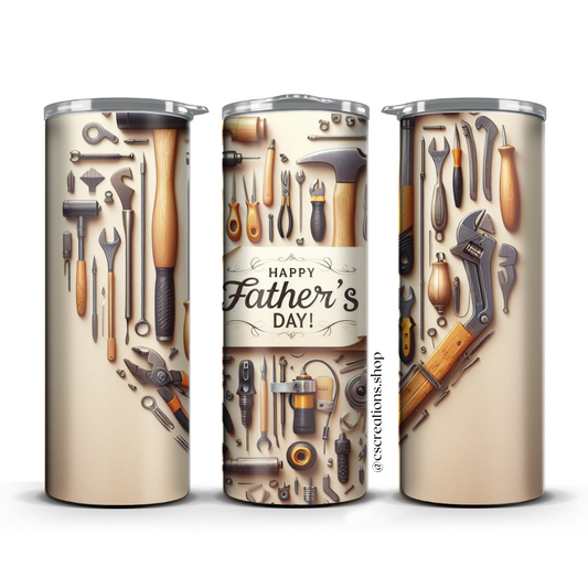 Father's Day Skinny Tumbler