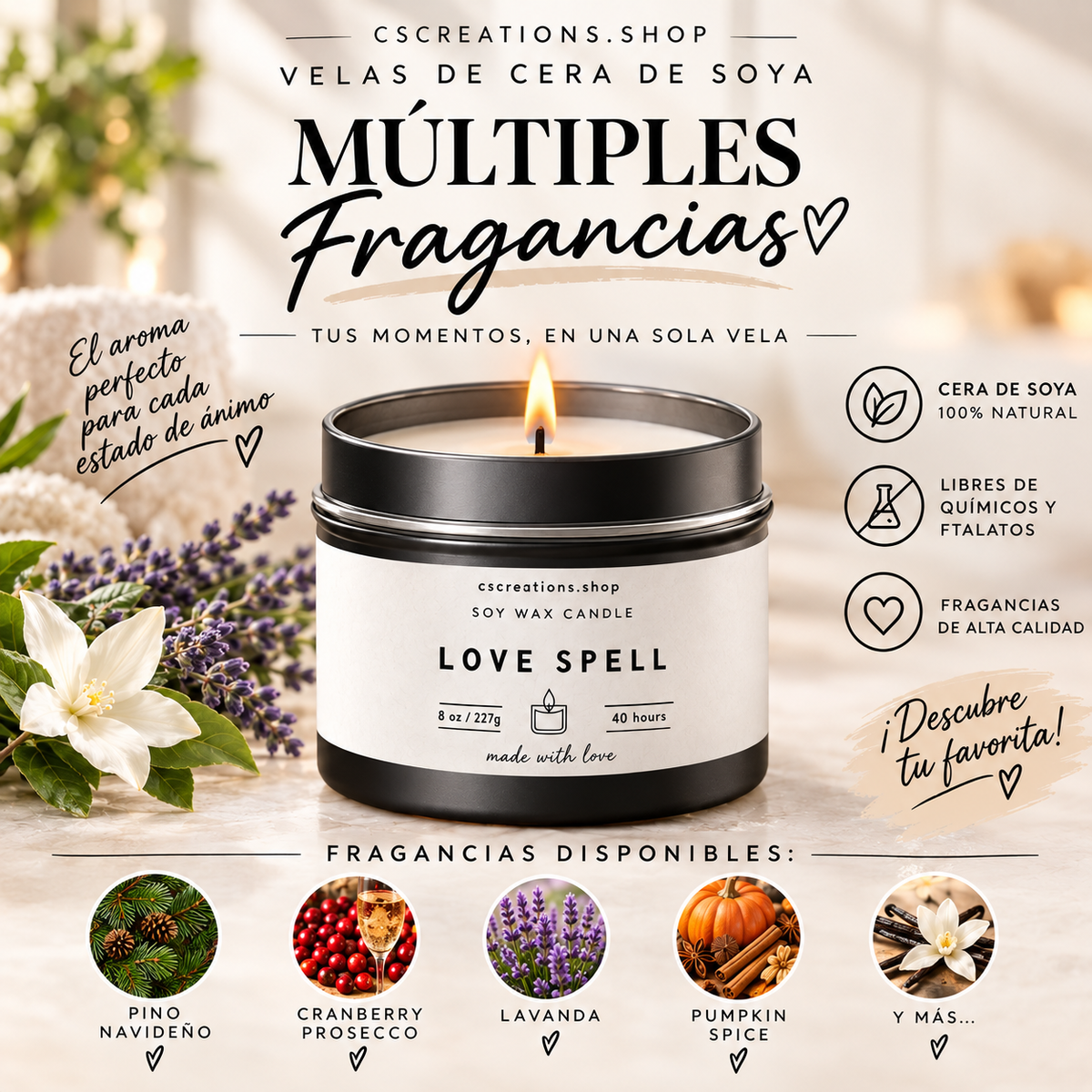 Signature Soy Candle
