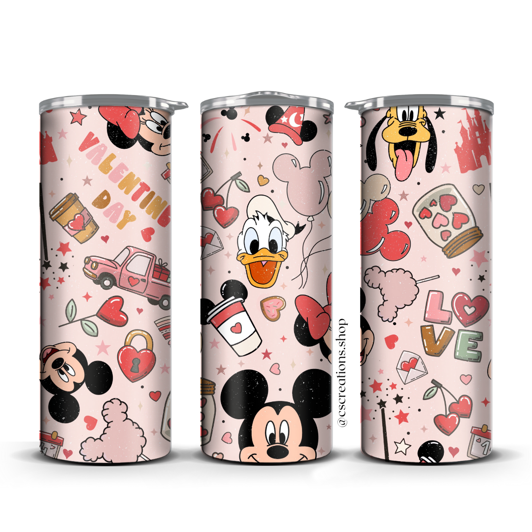 Magic Valentine's Skinny Tumbler