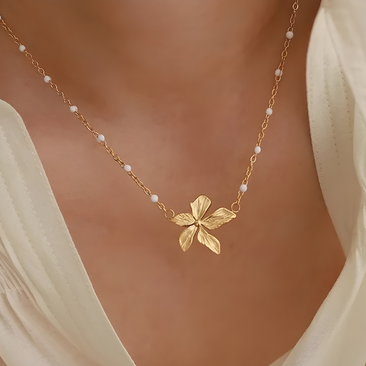 Golden Blossom Necklace