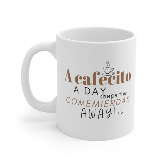 A Cafecito a Day Mug - Sublimados - Crafts & Sweet Creations